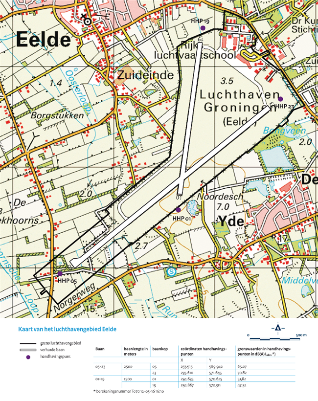 Figuur 6.29 Luchthavengebied Groningen Airport Eelde Luchthavengebied Groningen Airport Eelde
